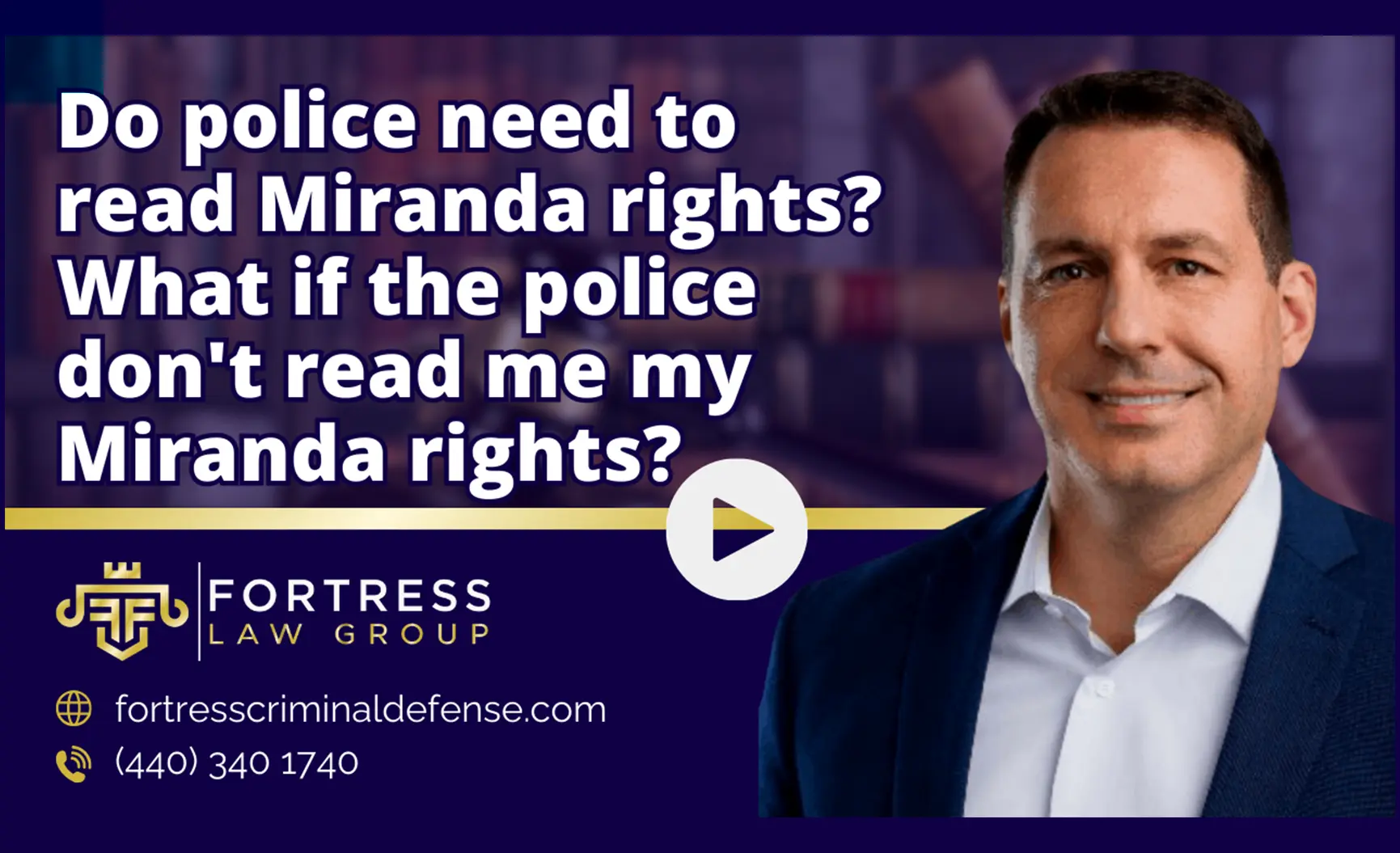 Do Police Need to Read Miranda Rights? What if the Police don't Read me