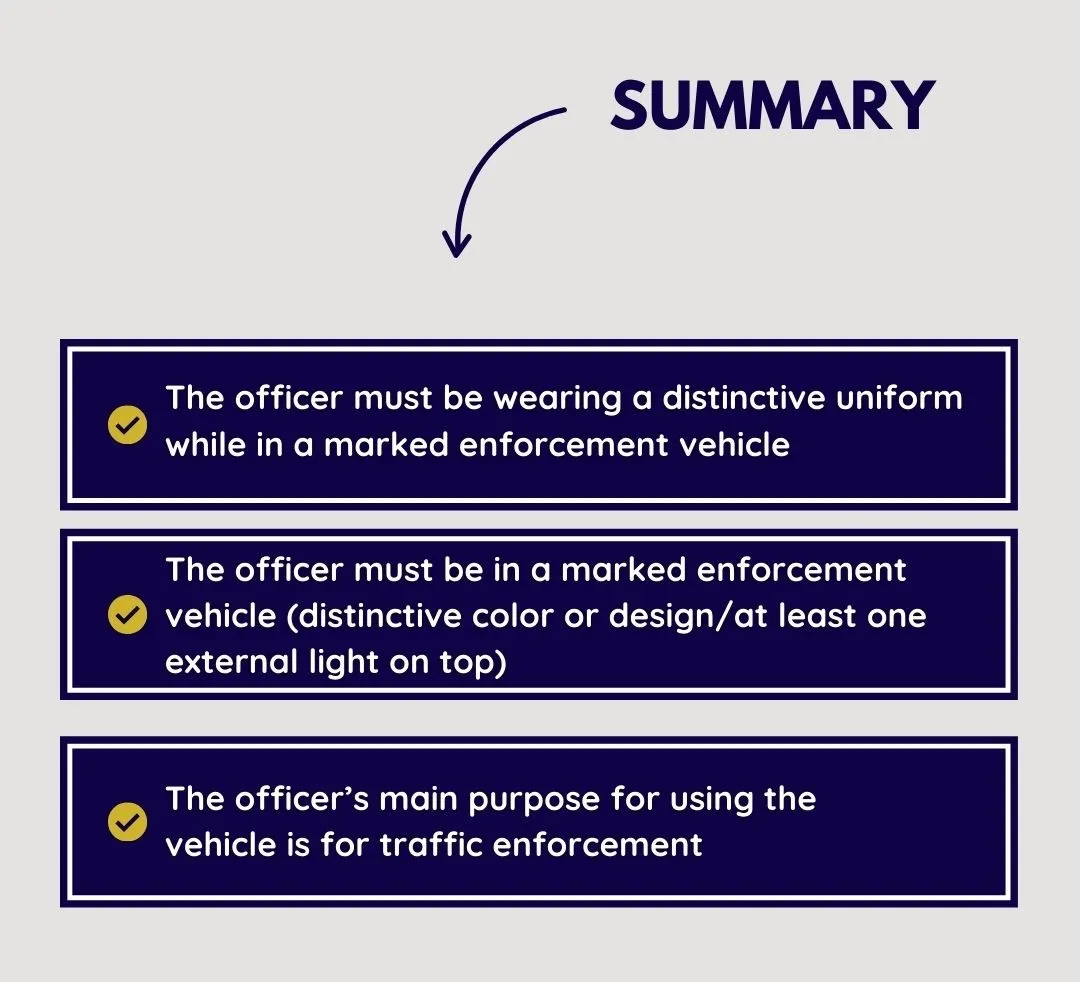 Enforcing Traffic Laws in Ohio
